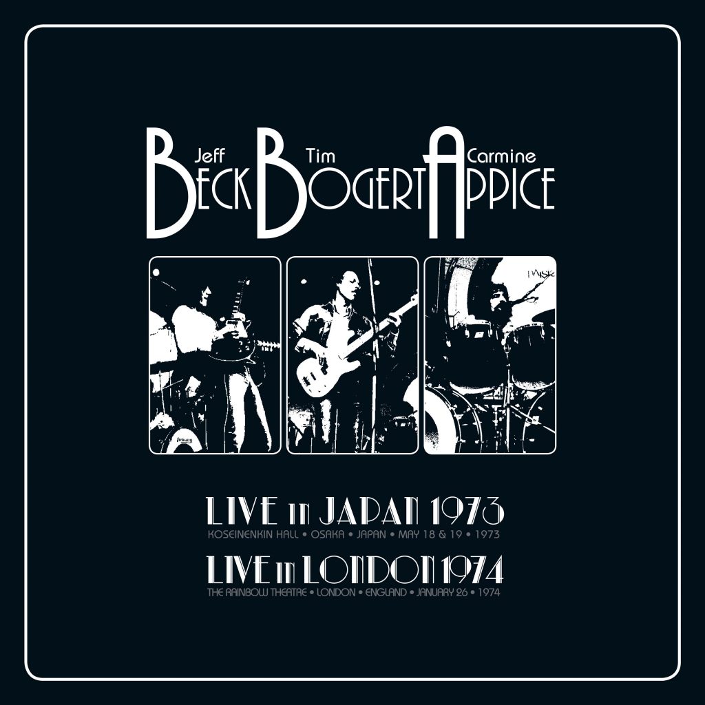 BECK, BOGERT & APPICE Live In Japan 1973, Live In London 1974 album cover